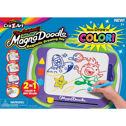 Cra-Z-Art MagnaDoodle Color Deluxe Magnetic Drawing Toy