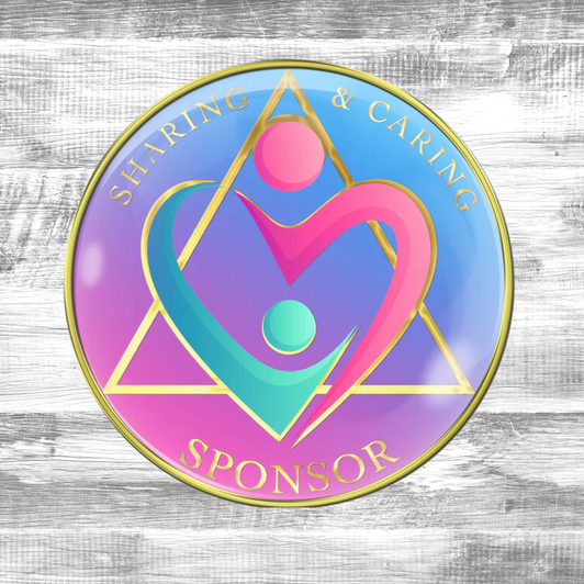 Sharing & Caring Sponsor Coin Medallion