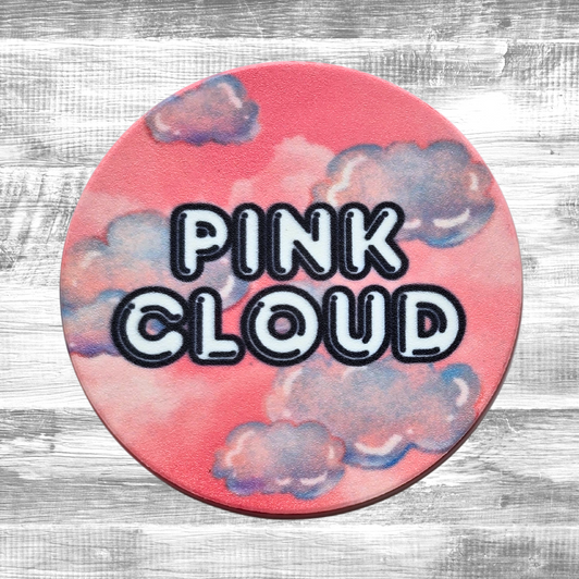 Pink Cloud Poker Chip #1