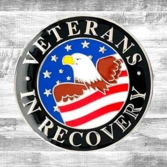 Veterans In Recovery Affirmation Coin