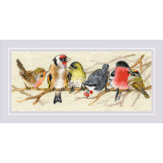 RIOLIS Counted Cross Stitch Kit | Birds