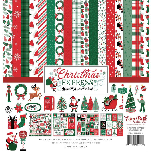 Echo Park Collection Kit 12"X12" | Christmas Express