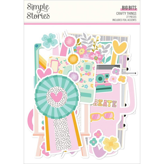Simple Stories Bits & Pieces Die-Cuts 27/Pkg | Crafty Things