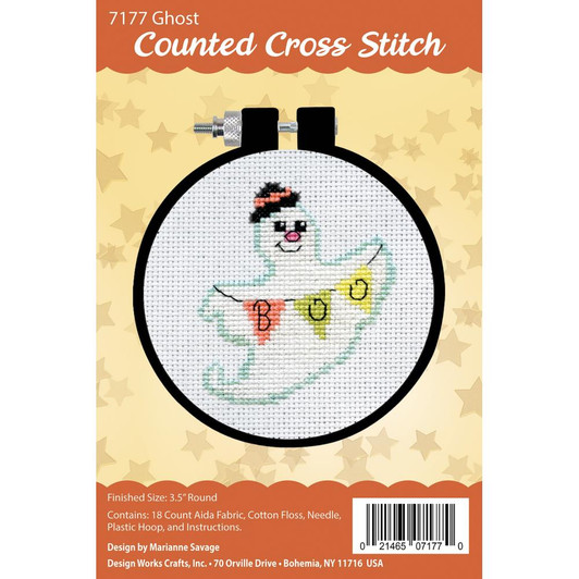 Design Works Counted Cross Stitch Kit | Ghost