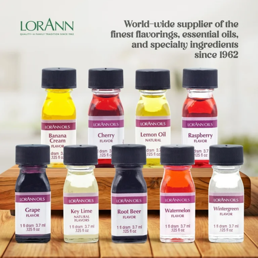 LorAnn Candy & Baking Flavoring .125oz 2/Pkg
