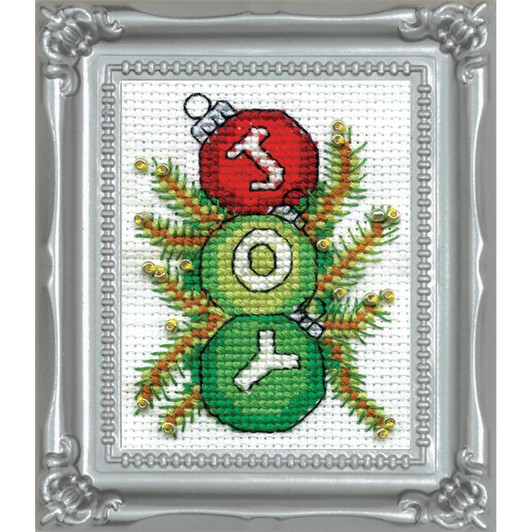 Design Works Counted Cross Stitch Kit 2"X3" | Joy