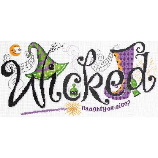 Imaginating Counted Cross Stitch Kit | Wicked