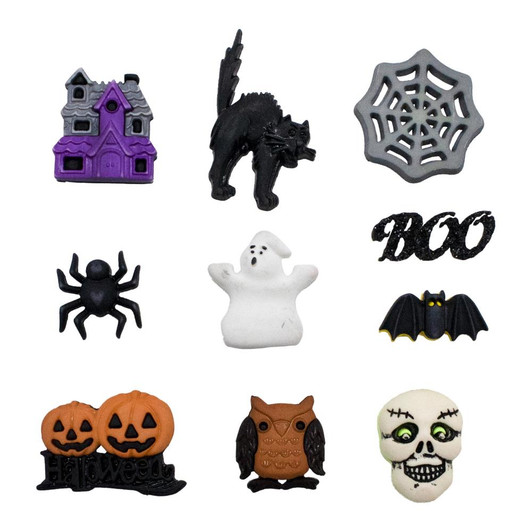 Buttons Galore Button Theme Pack | Fright Night