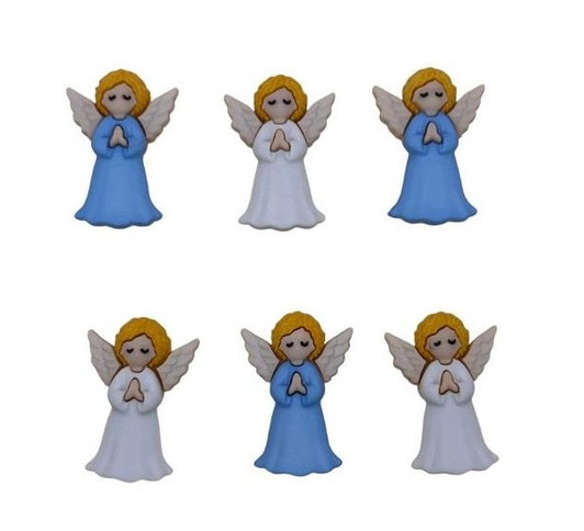 Buttons Galore Button Theme Pack 6/Pkg | Heavenly Angels
