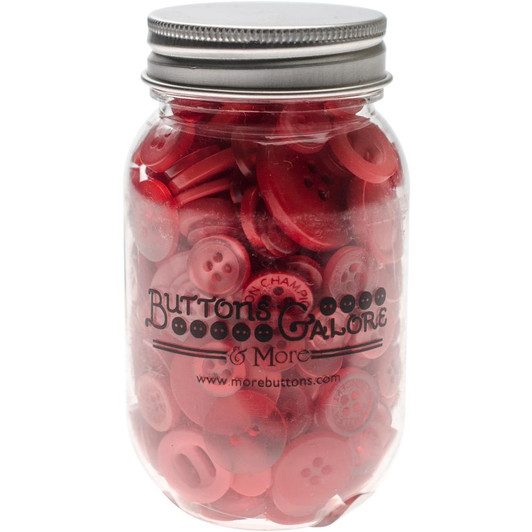 Buttons Galore Button Mason Jar | Big Apple