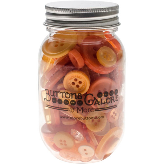 Buttons Galore Button Mason Jar | Sweet Mango