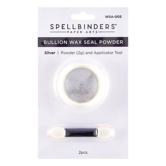 Spellbinders Bullion Wax Seal Powder | Silver