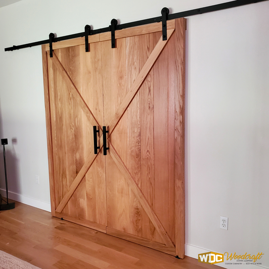 Bedroom Barn Doors – Handmade Rustic Sliding Door Solutions