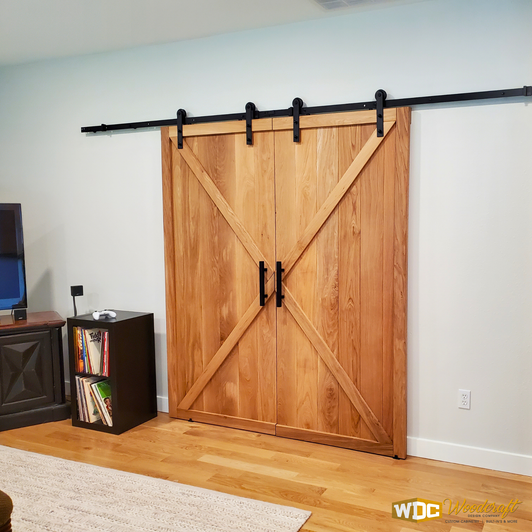 Bedroom Barn Doors – Handmade Rustic Sliding Door Solutions