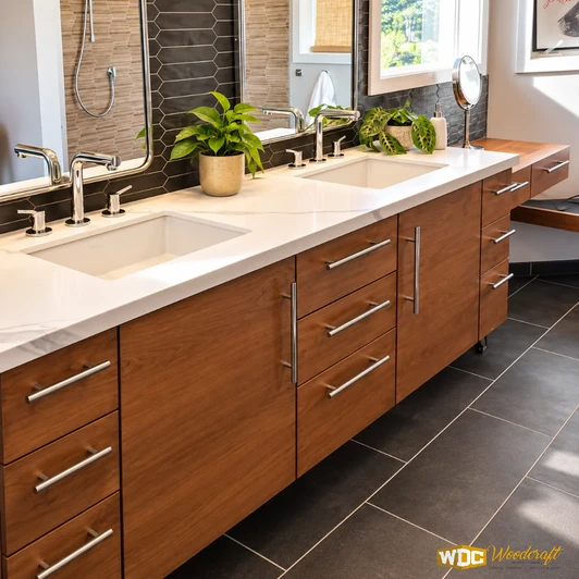 Bathroom Remodel - Modern Master Bath