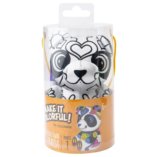 Colorbok Make It Colorful! Color Your Own Plush | Panda
