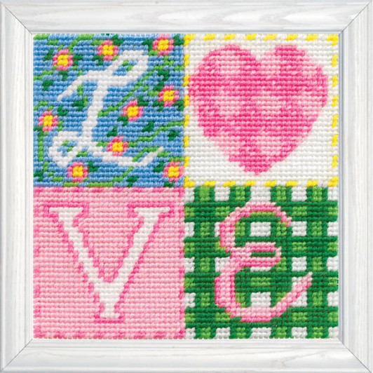 Design Works "Love" Needlepoint Kit