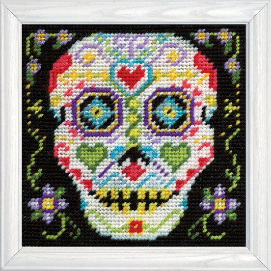 Design Works Skull Needlepoint Kit