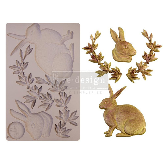 Prima Marketing Re-Design Decor Mould | Meadow Hare