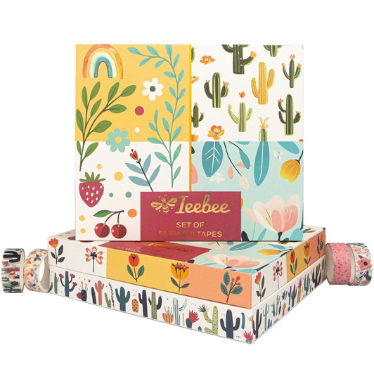 Ieebee Washi Tape Set 55/Rolls | Mellow Wonder