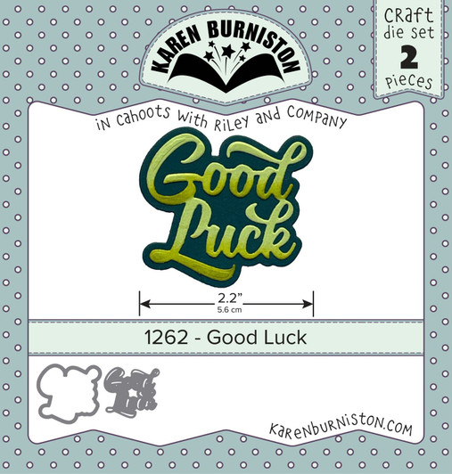 Karen Burniston Good Luck Craft Die Set