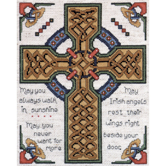 Design Works Celtic Cross Counted Cross Stitch Kit