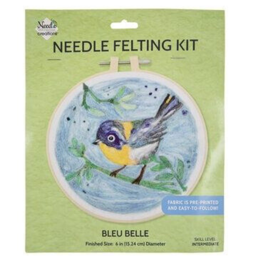Fabric Editions Needle Felting Kit | Bleu Belle Bird