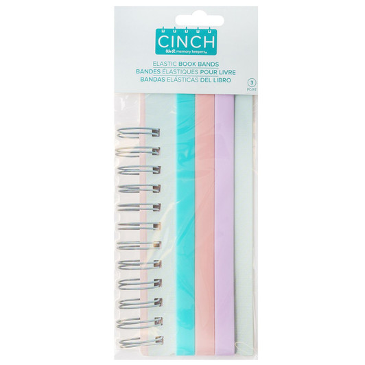 We R Makers Cinch Elastic Book Bands 3/Pkg