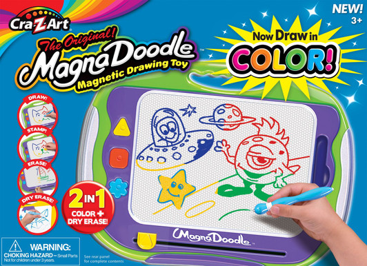 Cra-Z-Art MagnaDoodle Color Deluxe Magnetic Drawing Toy