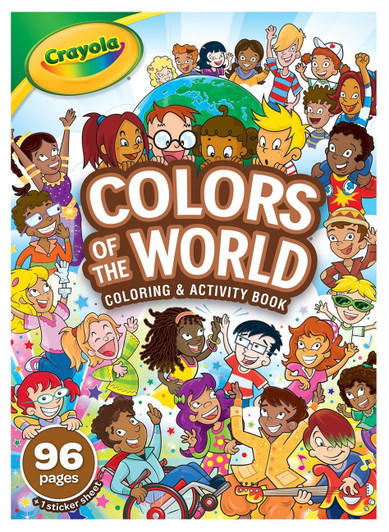 Crayola Colors Of The World Coloring Book