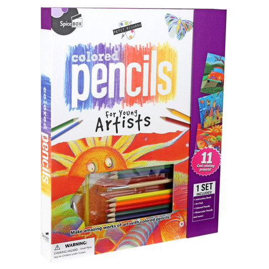 SpiceBox Petit Picasso Colored Pencils Kit