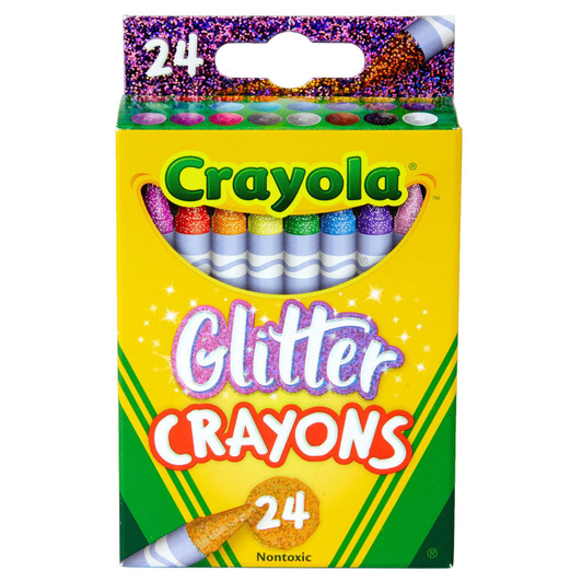Crayola Glitter Crayons 24/Pkg