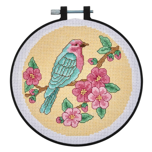 Bucilla Calming Birds Mindful Stitching Counted Cross Stitch Kit