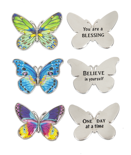 Ganz Enjoy the Journey Butterfly Pocket Token