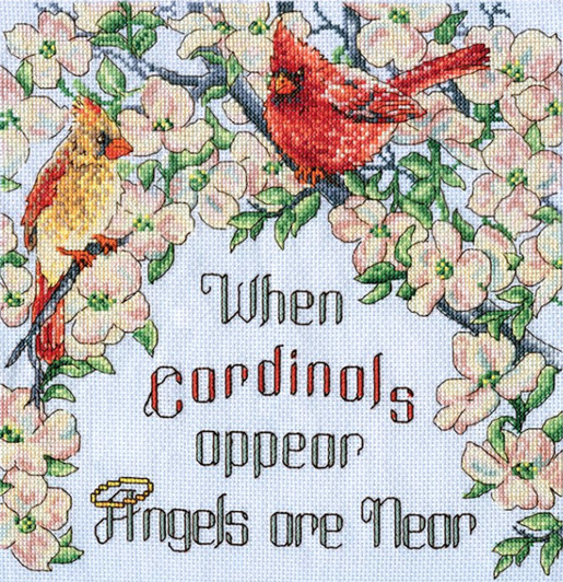 Design Works Cardinals Counted Cross Stitch Kit