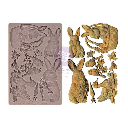 Prima Marketing Among The Wildflowers Garden Friends Mould