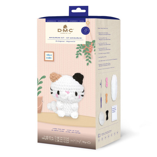 DMC Luna The Cat Amigurumi Crochet Kit
