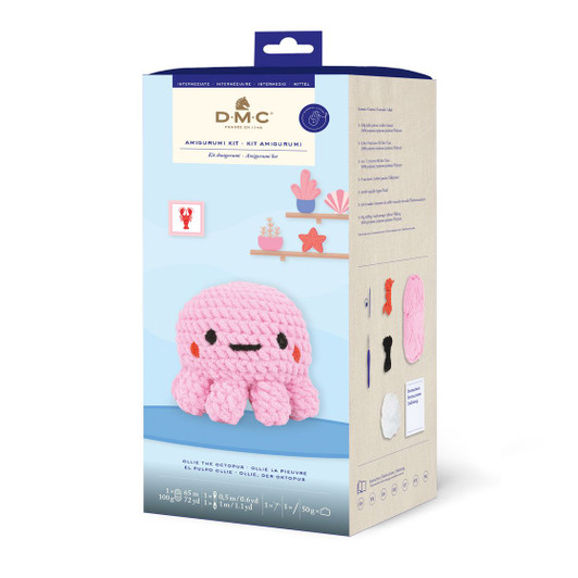 DMC Ollie the Octopus Amigurumi Crochet Kit