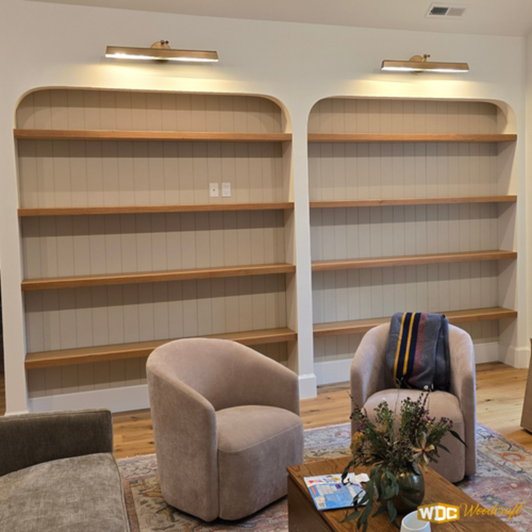 Modern Custom Built-Ins for Living Rooms & Offices
