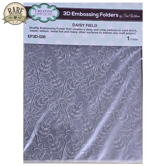 Creative Expressions Daisy Field 3D Embossing Folder