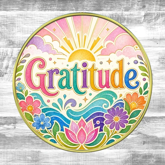 Gratitude - "Look For The Good" Coin Medallion