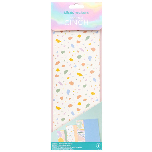 We R Makers Thermal Cinch Retro Binding Spines 6/Pkg