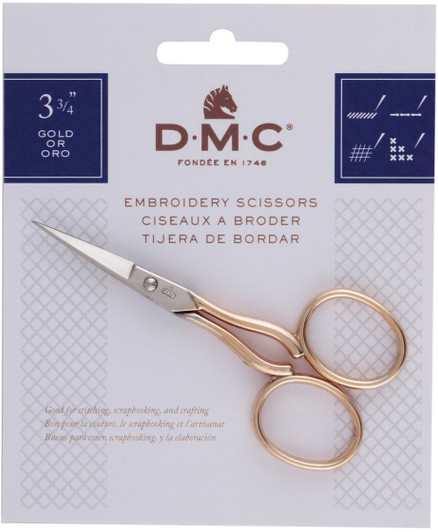 DMC Gold Embroidery Scissors 3.75"