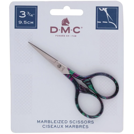 DMC Purple Essence Marbleized Embroidery Scissors 3.75"