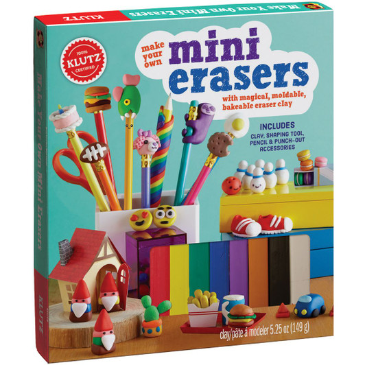 Klutz Make Your Own Mini Erasers Kit