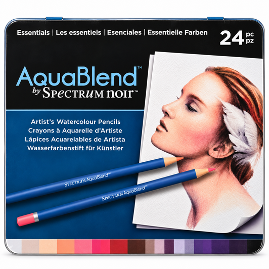 Spectrum Noir AquaBlend Essentials Colored Pencils
