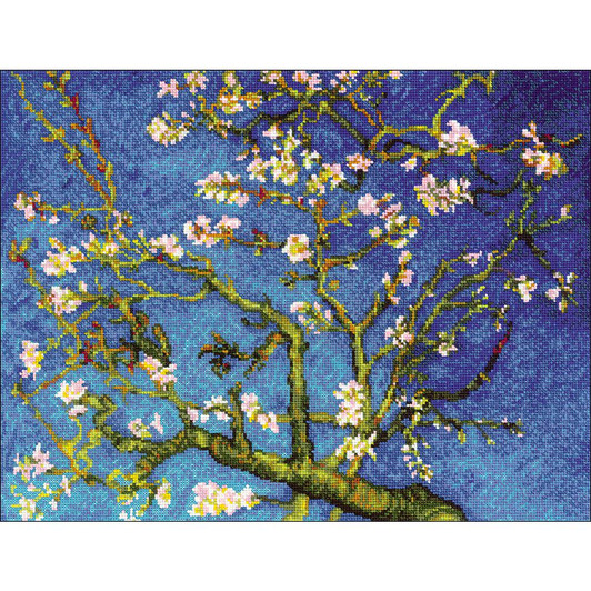 RIOLIS Counted Cross Stitch Kit - Almond Blossom Painting