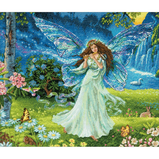 Dimensions Gold Collection Counted Cross Stitch Kit - Spring Fairy