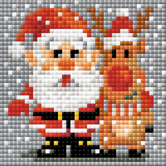 RIOLIS Diamond Mosaic Santa Claus Kit