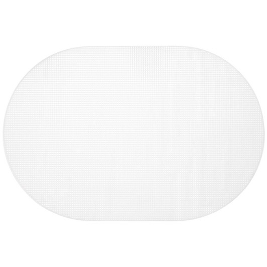 Cousin Plastic Canvas Oval - 7 Count 12"X17.5"